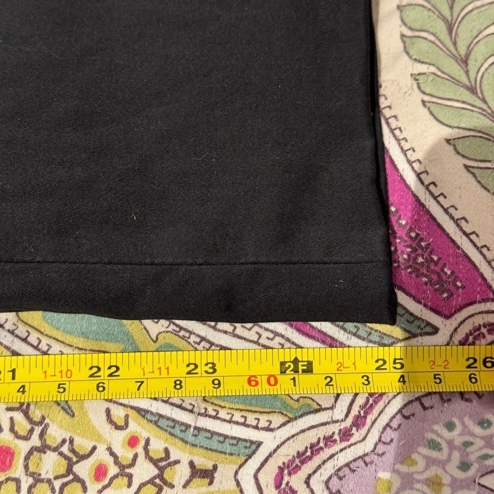 Dondup Made in Italy black slim cropped pants women’s size 27 - Picture 10 of 16